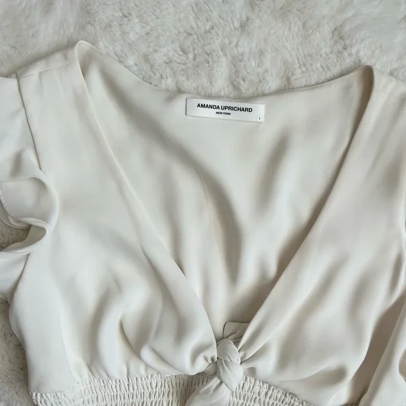 New Amanda Uprichard smocked ember top - Picture 8 of 8